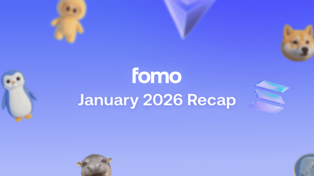 fomo January 2026 recap